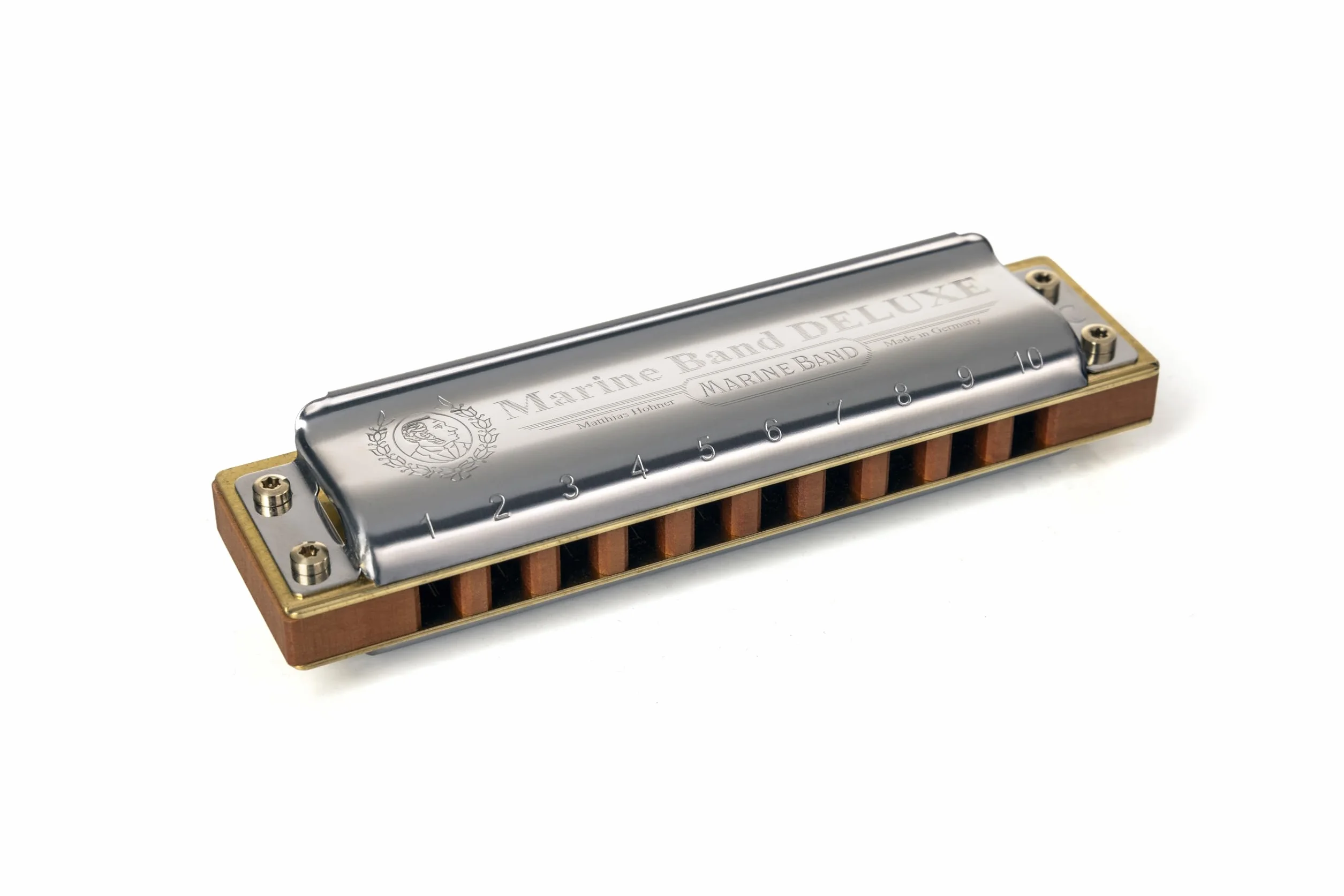Hohner Marine Band Deluxe C-Dur Mundharmonika (M200501P)