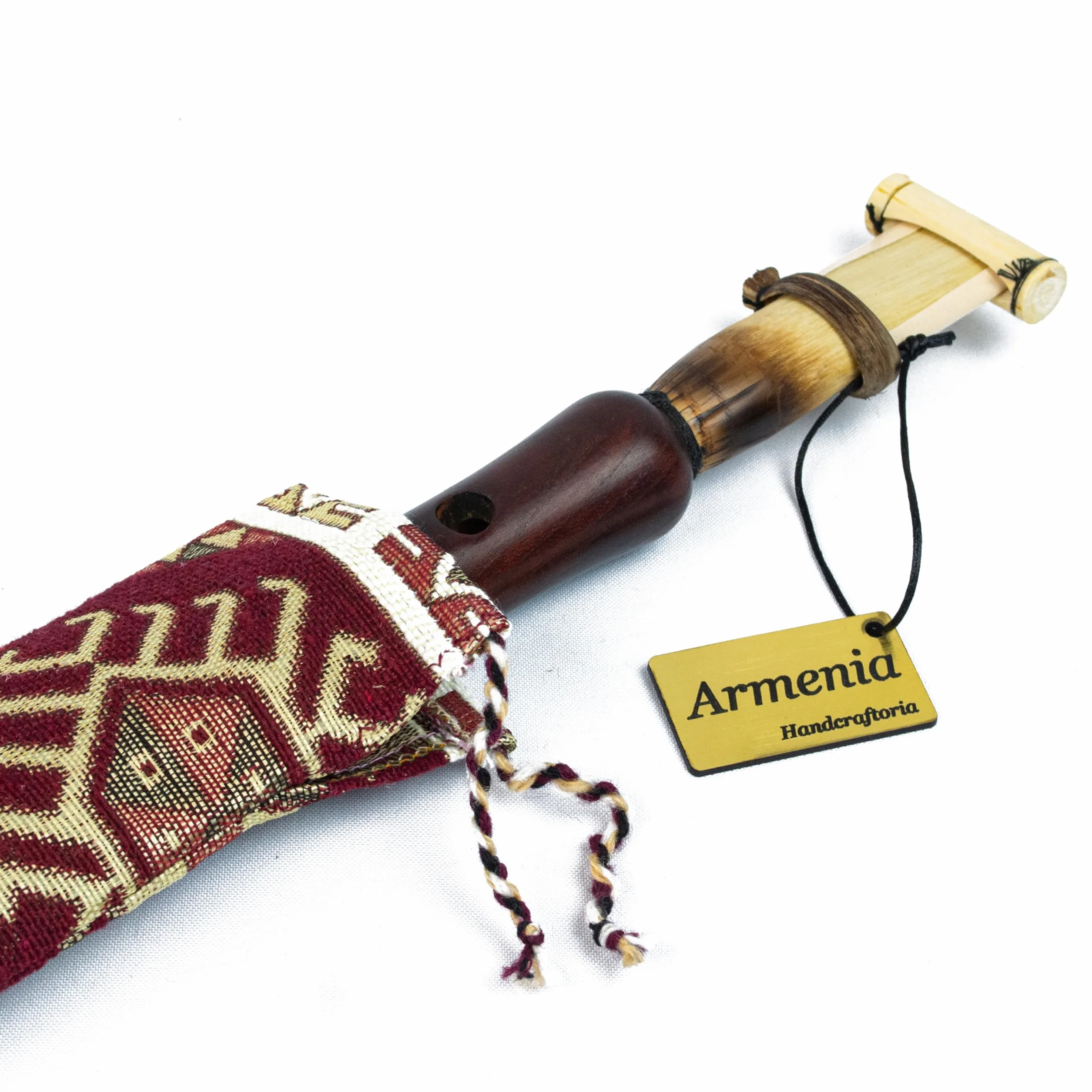 , Armenisches Musikinstrument apricot Holz Armenische Oboe Balaban Woodwind Instrument – Geschenk National Fall mit Spielen Anleitung