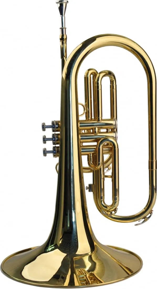 Steinbach Mellophon F Stimmung inkl. 2 Mundstücken