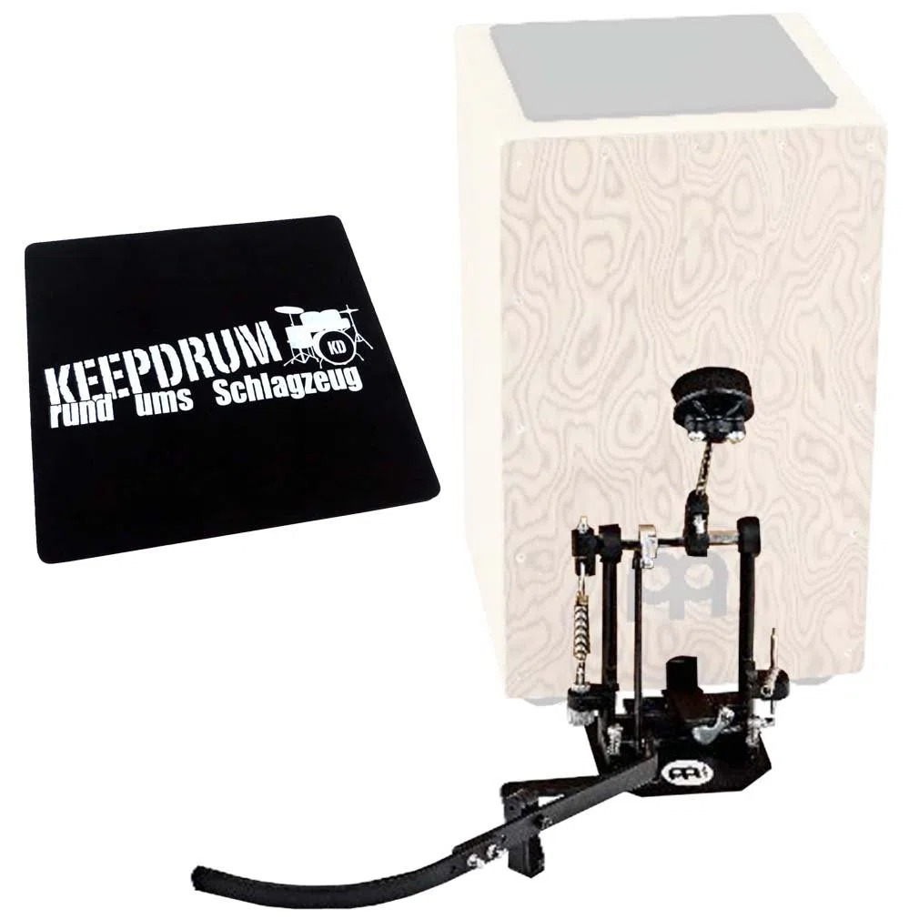 Meinl TMSTCP Direct Drive Cajon Pedal Fußmaschine + keepdrum Sitzpad