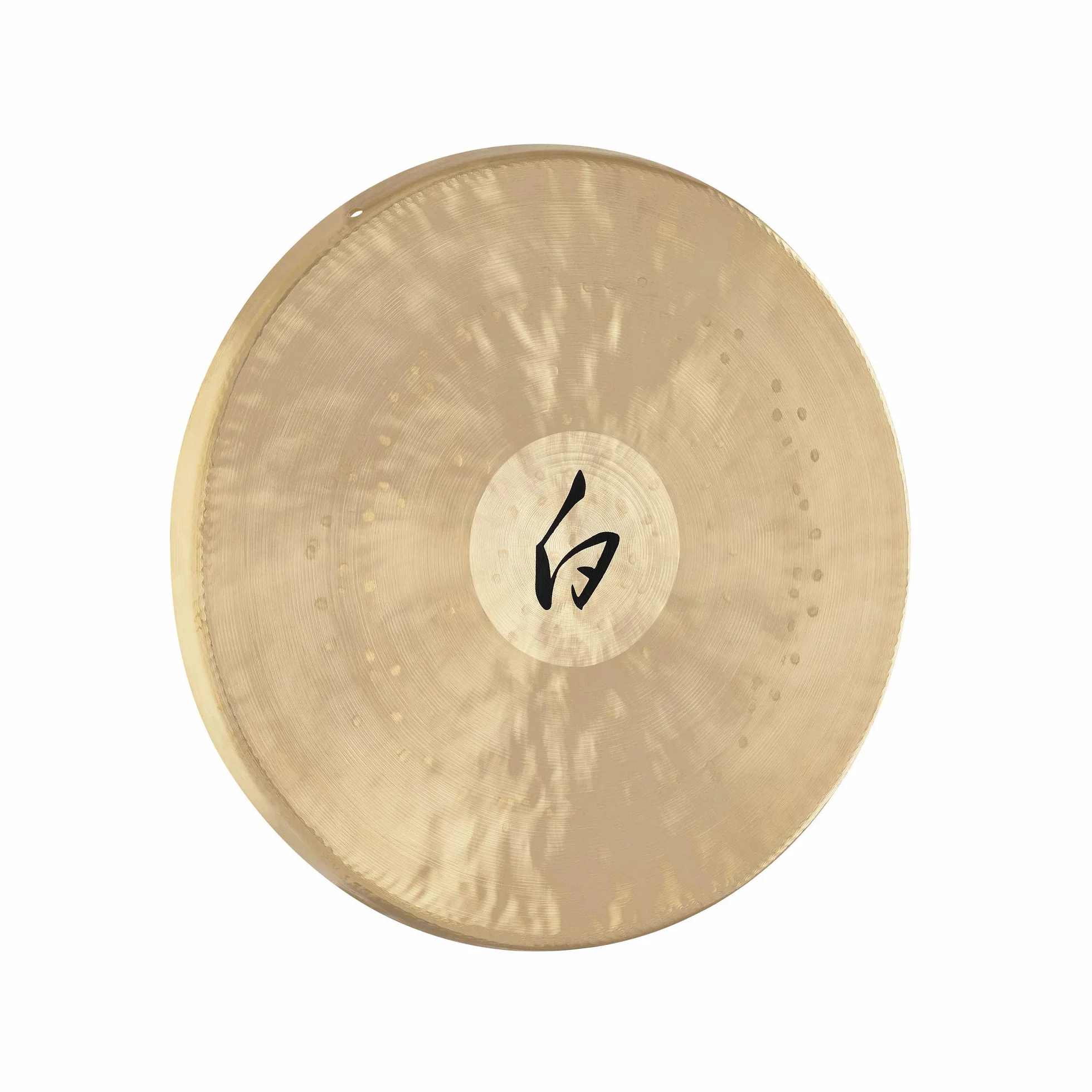 Sonic Energy 14,5 Zoll White Gong – Kleiner Doppel-Licht-Gong für Meditation, Klangheilung – Beidseitig glänzend – Inkl. Schlägel (WG-145)