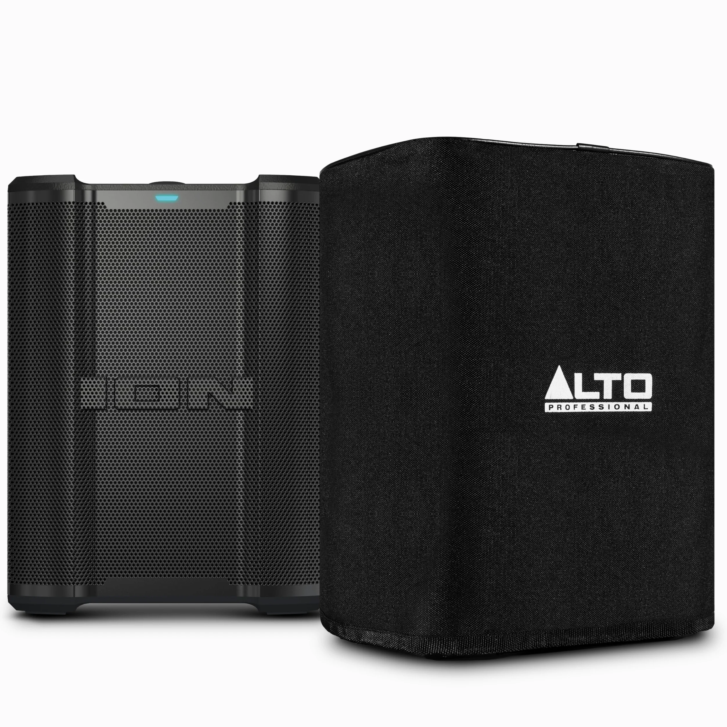 ALTO Busker Cover Strapazierfähiges Slip-On-Cover für Busker Powered PA-Lautsprecher mit Haken- und Ösenband