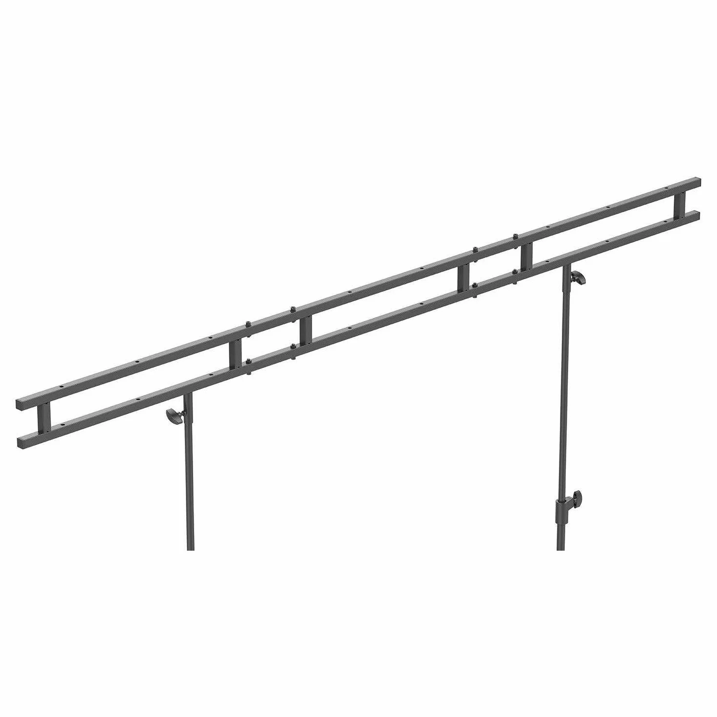Vonyx DB3 DJ Pult, großer mobiler DJ Tisch klappbar, 146 x 73 x 132 cm, inklusive Tragetasche und weißer und schwarzer Husse DJ Booth, faltbar DJ Equipment, DJ Table, DJ Stand mit Husse