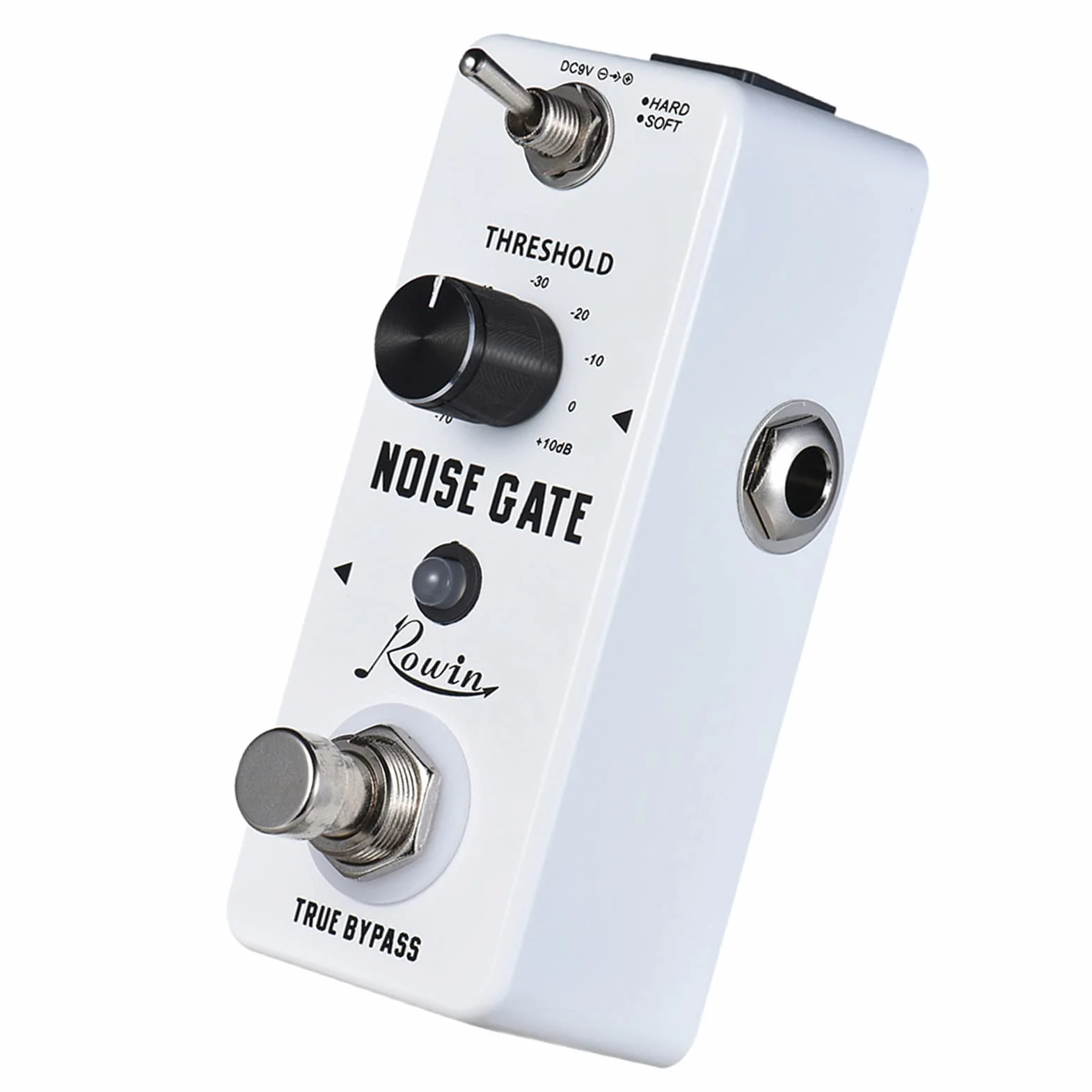 Btuty Noise Gate Pedal Gitarre Noise Suppressor Effekte Pedal Rauschunterdrückung Pedal 2 Modi True Bypass