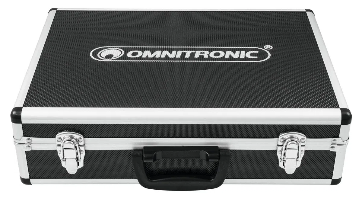 OMNITRONIC MIC 77-7LMH Schlagzeug-Mikrofonset | 7-teiliges Mikrofon-Komplettset für Drumsets