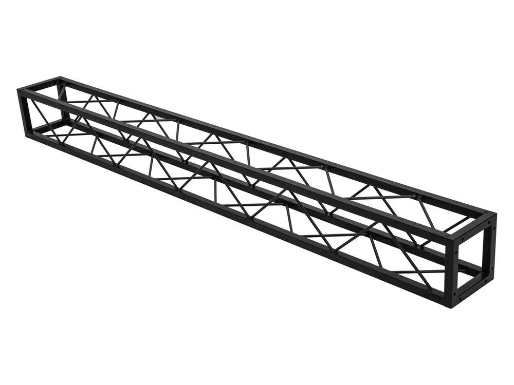 DECOTRUSS Quad ST-2000 Traverse schwarz | Dekorative Vierecks-Traverse
