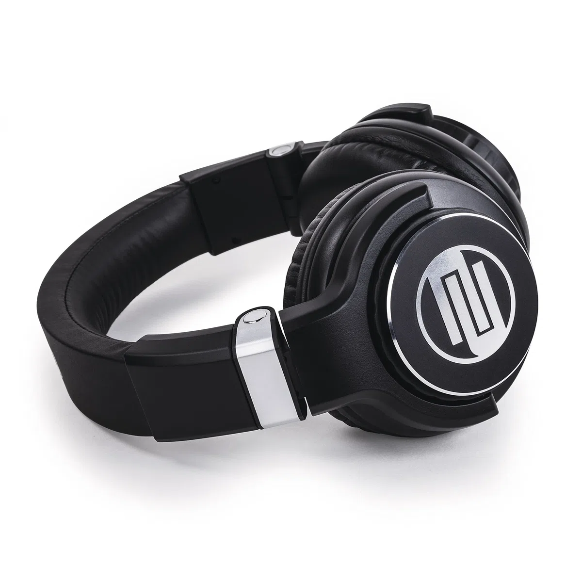 Reloop RHP-15 - geschlossene DJ-Kopfhörer, optimierte Klangwiedergabe, drehbare Ohrmuscheln, alle Anschlüsse vergoldet, inkl. 6,3-mm-Adapter, schwarz