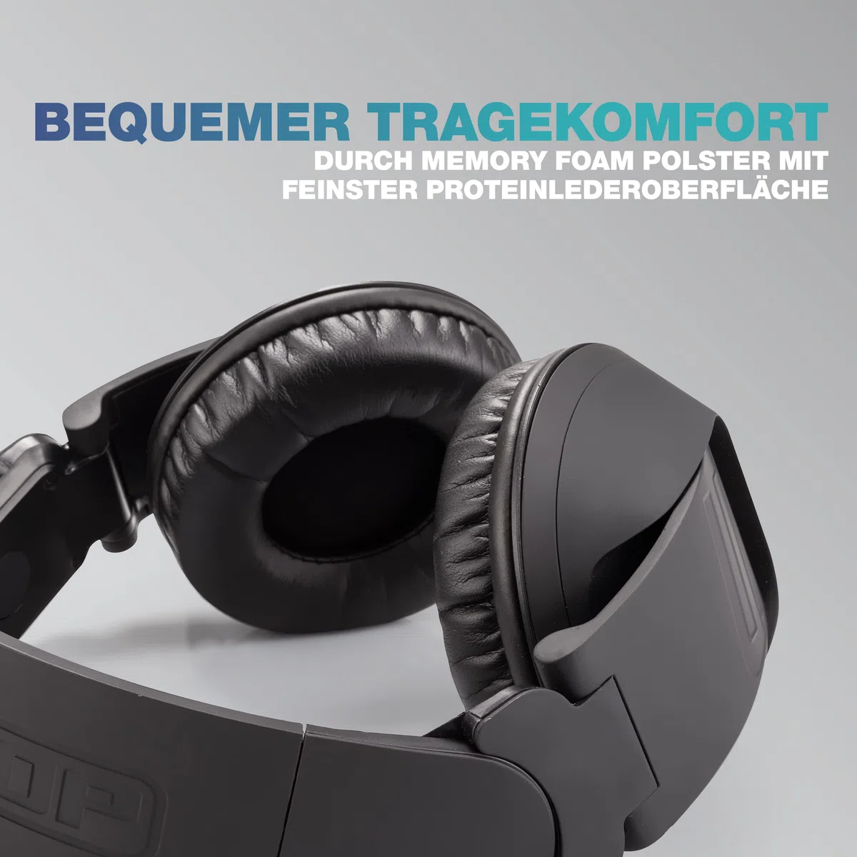 Reloop RHP-20 Knight - Professioneller DJ-Kopfhörer in geschlossener Dreh- und Klappbauweise