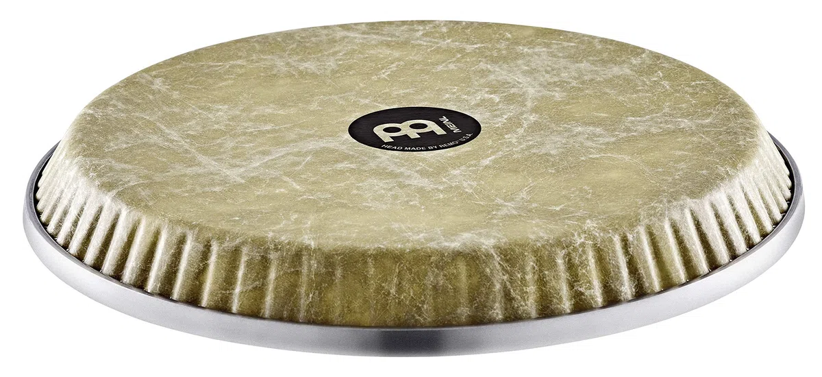 Meinl Percussion Remo Conga Head - Skyndeep Kalbfell für 11 Zoll Congas - TTR-Rim - Durchmesser 27,94 cm - Kalbfell, Schwarz (RTHEAD-11BK)