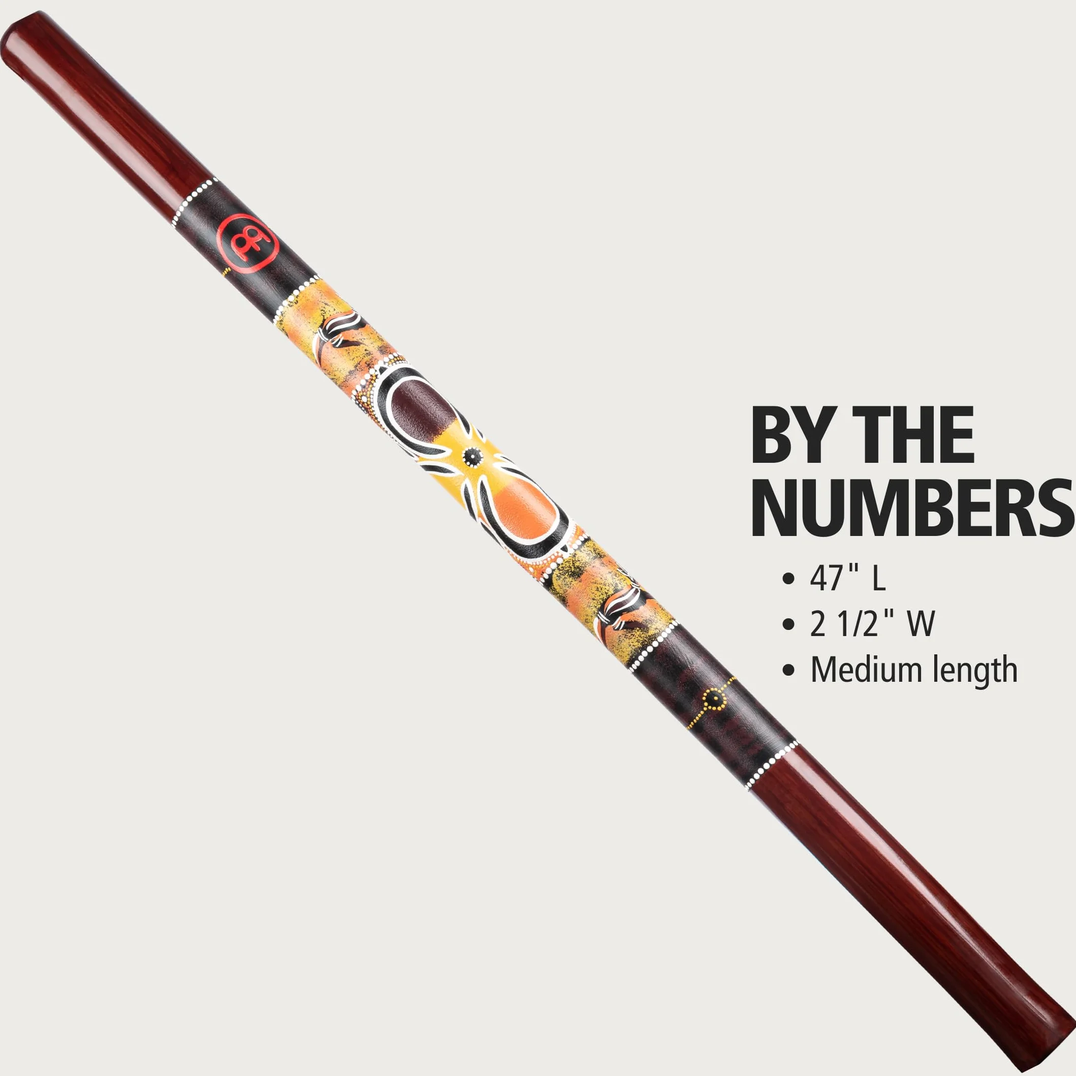 MEINL Percussion Wood Didgeridoo - Red