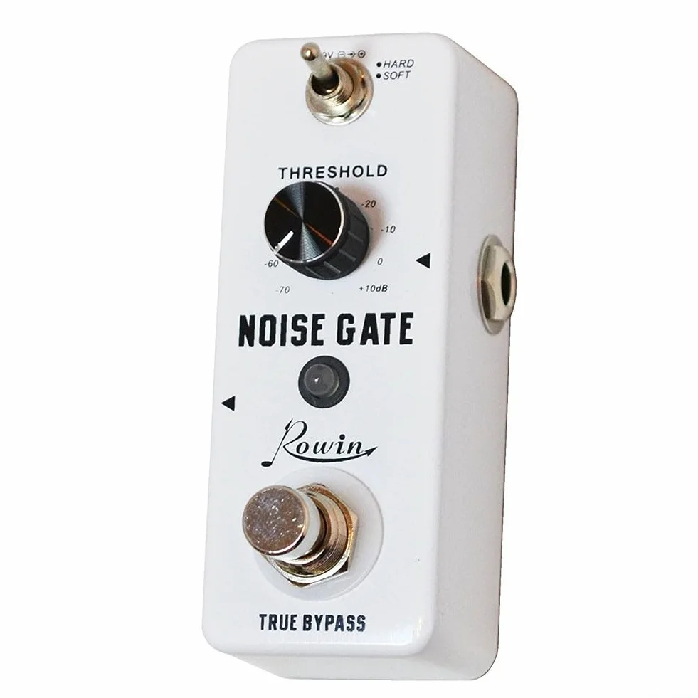 Noise Gate LEF-319 Akustische Gitarre Effektpedal Noise Cancelling Effekt 2 Modi für E-Gitarre