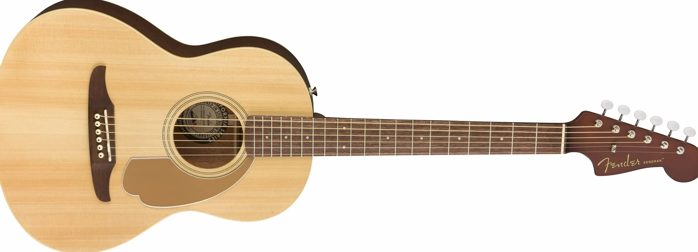 Fender Sonoran Mini Akustikgitarre Natur inklusive Gitarrentasche