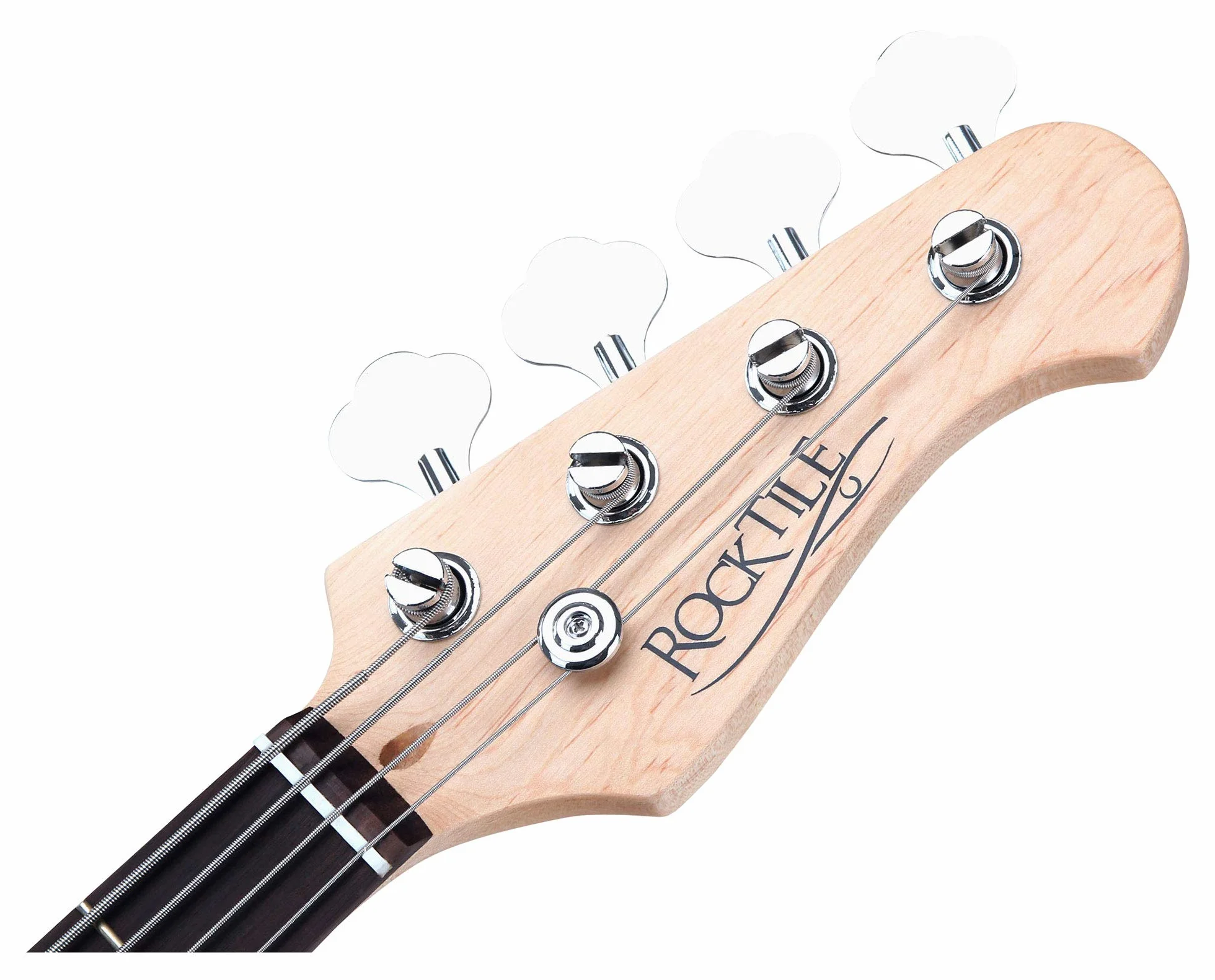 Rocktile Fatboy II SB E-Bass Sunburst - Jazz-Style E-Bass - 2 Single Coil Tonabnehmer - Korpus: Linde - Griffbrett: Palisander - Mensur: 34" Longscale - Sunburst