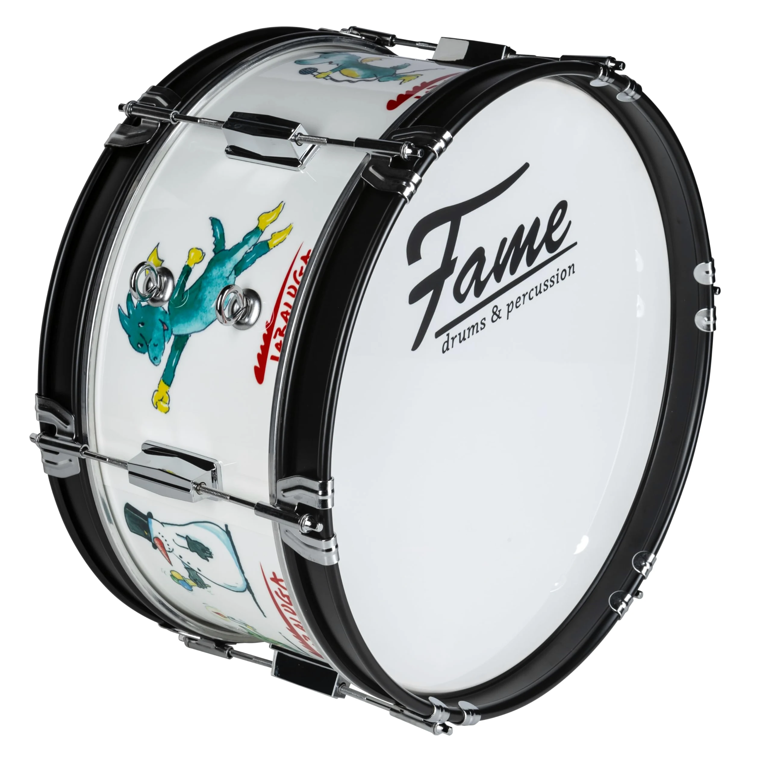 Fame Marching Bass Drum Tabaluga 16"x7" - Marching Bass Drum