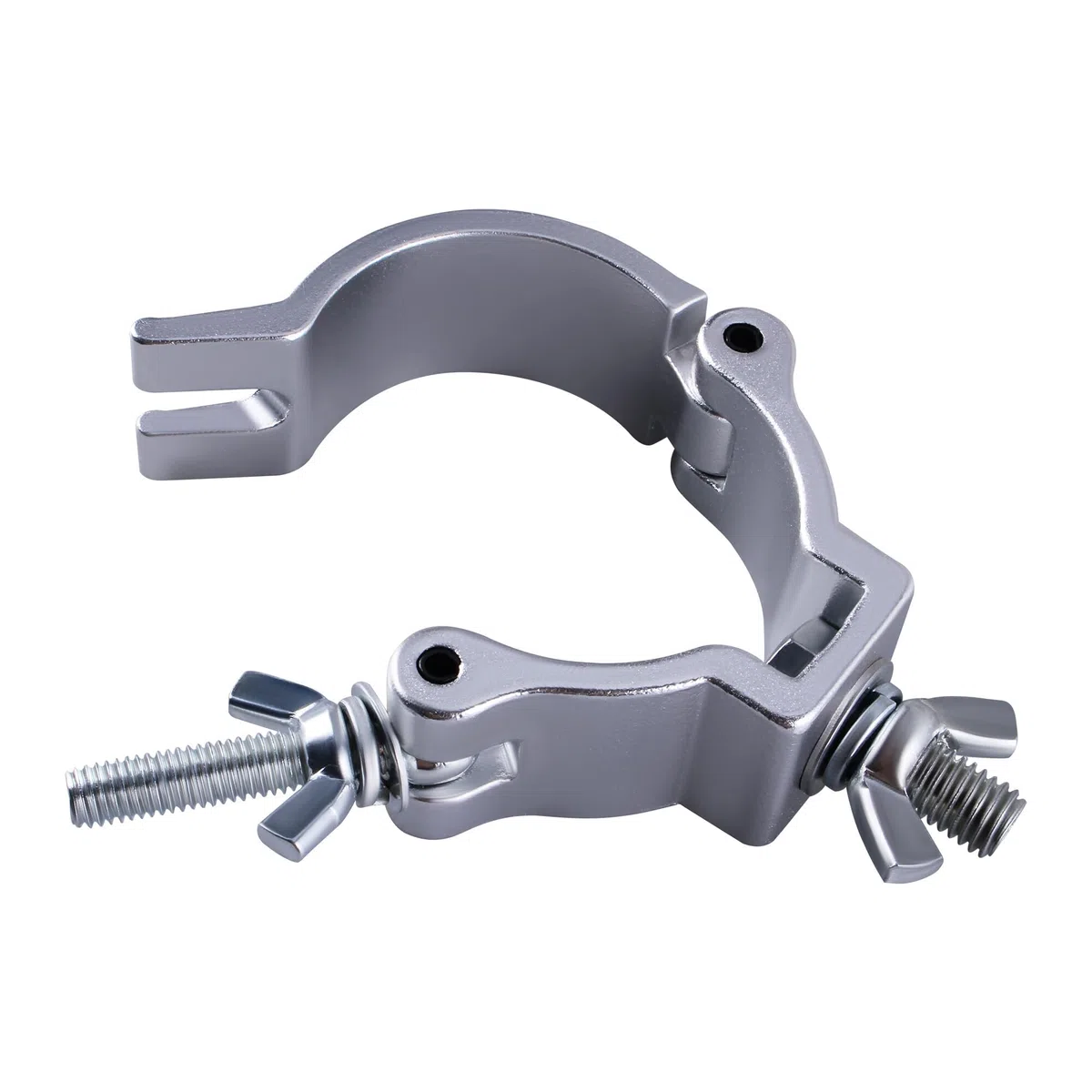 Traversen Klammern,4 Stück Bühnenlicht-Klemmen Aluminiumlegierung Beleuchtung DJ O-Klemmhalterung, Truss Clamp Half Coupler Trussaufnehmer für 48-51mm Traverse